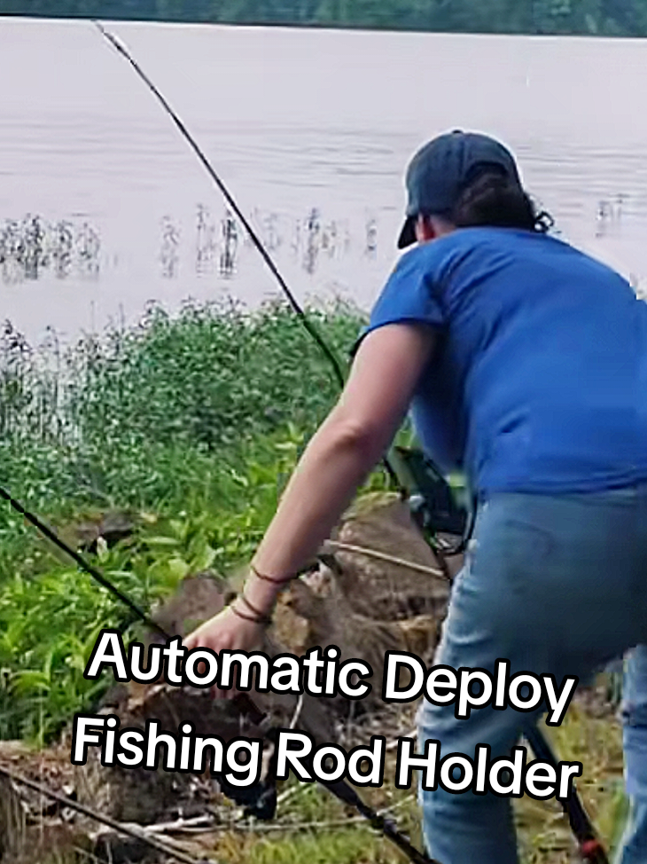 Who would have thought that would happen!  #fishing  #automaticdeployfishingrodholder  #fishingrodholder #fishinggear 
