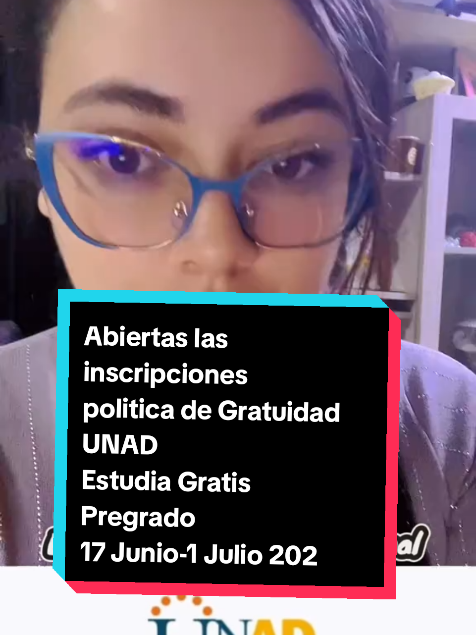 📢 ¡Atención estudiantes UNAD! Ya se encuentra habilitada la Política de Gratuidad para el período 16-04. 📅 Fechas de inscripción: Del 17 de junio al 1 de julio de 2026. ⚠️ Recuerda que la asignación se realiza por orden de llegada y hasta agotar los recursos disponibles, por lo que te recomendamos realizar tu proceso lo antes posible. No dejes pasar esta oportunidad de continuar tus estudios con este beneficio. #PolíticaDeGratuidad #UNAD #MatrículasUNAD #EducaciónSuperior #EstudiantesUNAD