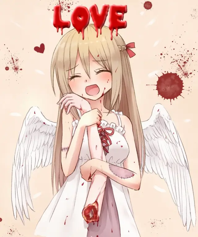 #targetaudience #aigenerated666 #guro #weirdcore #larp  . . . . . . . .’. was watching a YouTube video when suddenly, her mug of apple juice fell onto her keyboard. It was incredibly sad; it felt like a tragic scene from a slice-of-life anime movie