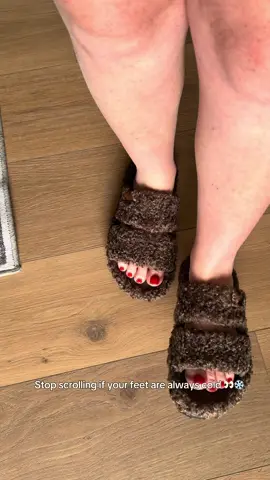Cozy slippers you’ll actually live in 🧸✨ ultra soft, warm, and perfect for everyday comfort at home 🤍 #cozylife #slippers #houseslippers #coldfeet 