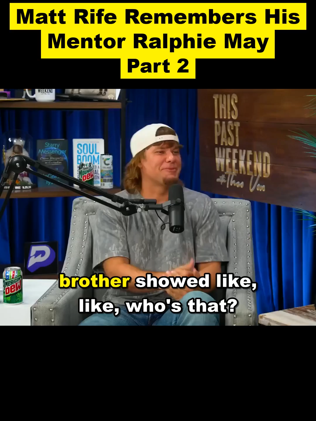 Matt Rife Remembers His Mentor Ralphie May Part 2 #theovon #comedy #thispastweekend #theovonclips