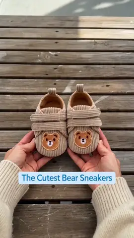 Boys Embroidered Bear Fabric Velcro Design, Soft Rubber Anti-Slip Sneakers, Cute Casual Low Top Sports Shoes, Nonslip Trainers for Spring & Fall #sliponfootwear #kidsslippers #toddlersandals #toddlergirlshoes #cutebabyootd #petiteshoes #babysfirststeps #sweetsneakers #barefootsneakers #kidsfootwear