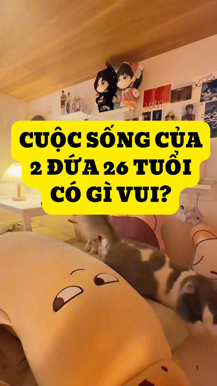 Cuộc sống của 2 khứa độc thân 26 tuổi có gì vui? #gocnhodecor #decorphong