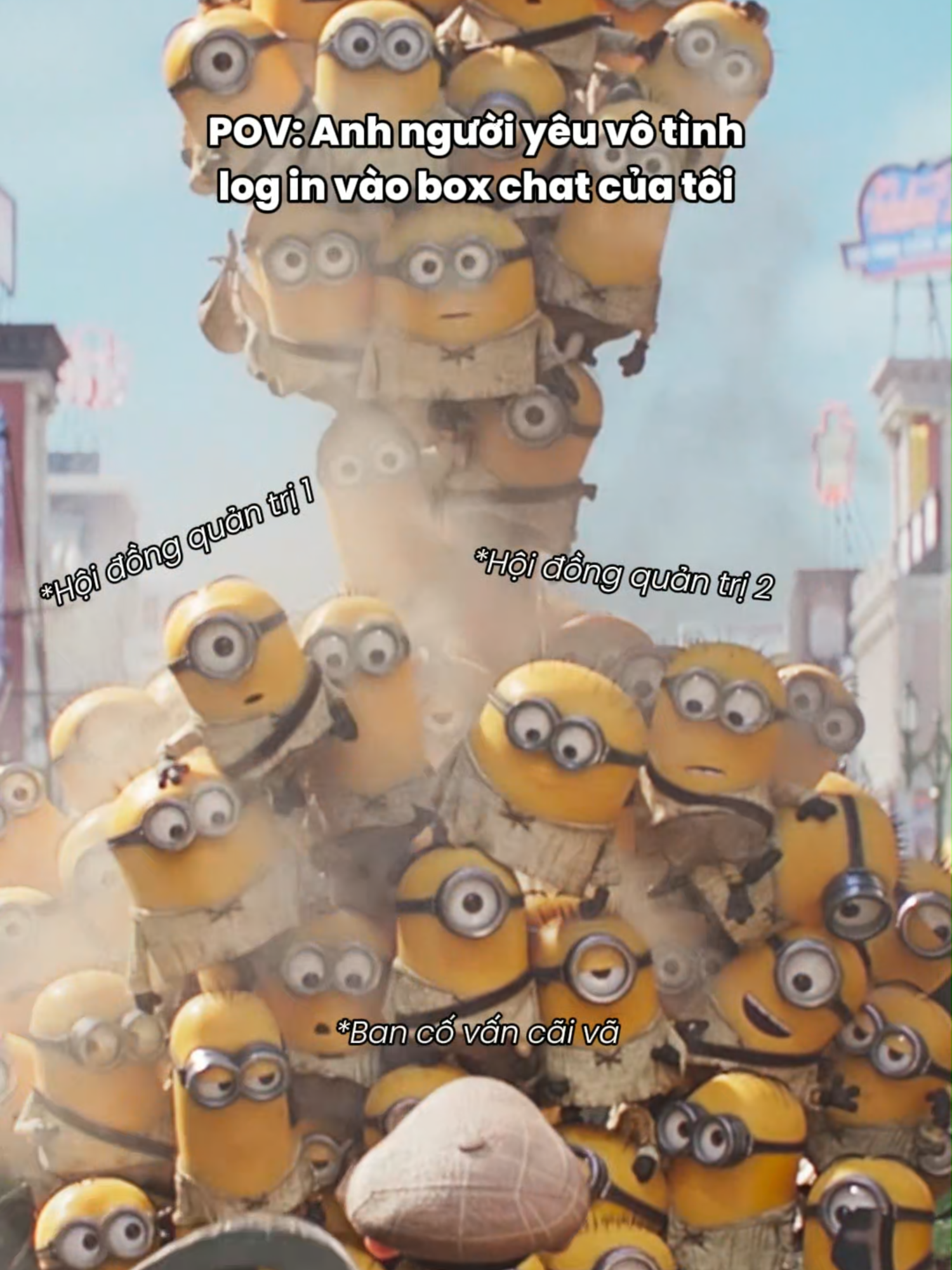 Hội đồng quản trị xác nhận gấp :))) #minionsvaquaivat #minionsandmonsters #fyp #filmtok #tiktokviral