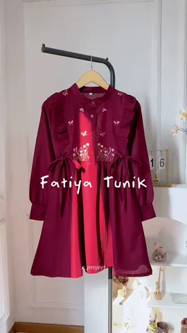 Rekomendasi tunik warna burgundy ❤️‍🔥 #tunik 