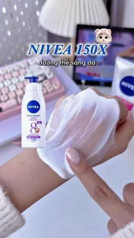 Serum dưỡng sáng Nivea này sáng da lên bật tone luôn #serumduongthe #nivea #viral