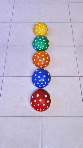 🔴🟠🟡🟢🔵 Balon Polkadot dan Orbeez Popping