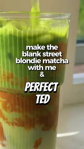 Using my @PerfectTed matcha kit to make the perfect @Blank Street blondie matcha 🍵 My old matcha whisk broke so this kit arriving was perfect timing to make my new fave iced matcha! I think I need to recreate the white chocolate next 👀 #matcha #blankstreet #ugc #ugcuk #ugccreators 
