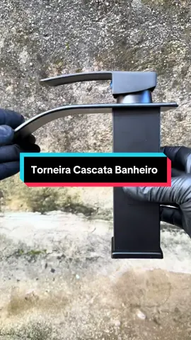 Heemli Torneira Cascata para Banheiro Inox Quadrada Preta Misturador com Controle Duplo e Saida de Água tipo Cascata para Cubas de Apoio #creatorsearchinsights #diadosnamoradostts #torneirabanheiro #torneira #kitbanheiro 