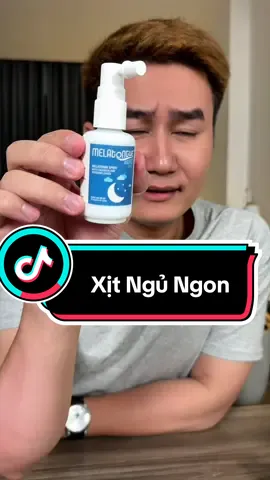 Xịt vài xịt là ngủ vắt lưỡi #xitngungon #chamsocsuckhoechudong #matngu 