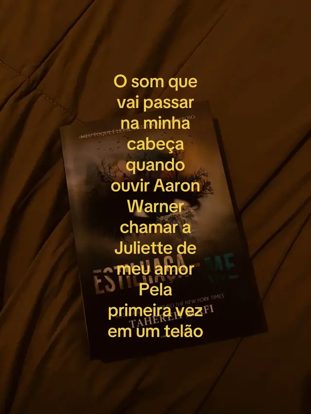 Meus meus meus!!! #estilhaçame #aaronwarner #shatterme #foryou #adaptacao 