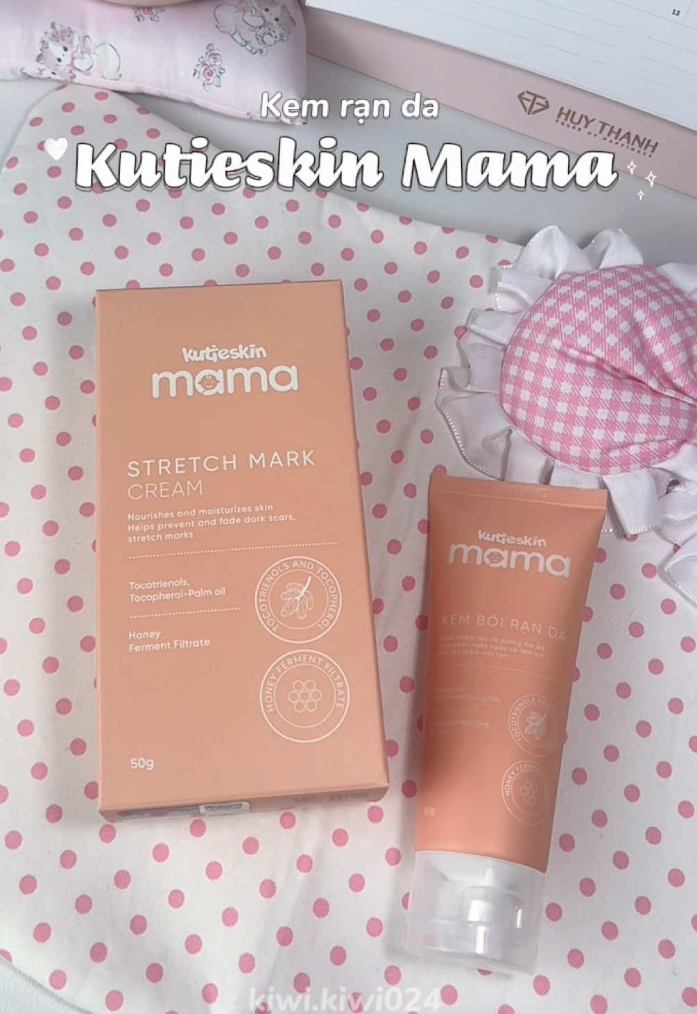 Tạm biệt nỗi lo rạn da, mẹ bầu tự tin khoe dáng với Kutieskin Mama ✨ #kutieskin #kutieskinmama #kemboiranda 