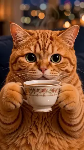 #creatorsearchinsights 🐱☕ Coffee In Paw... 🎸 A Song In The Air... 😽 And A Wink Just For You. 💛 #fyppppppppppppppppppppppp #foryoupage #viral #fyp 