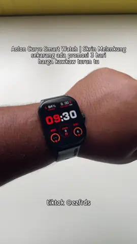 pakai satu jam banyak fungsi boleh guna  #aolon #aoloncurve #aolonsmartwatch #smartwatch #smartwatchviral 