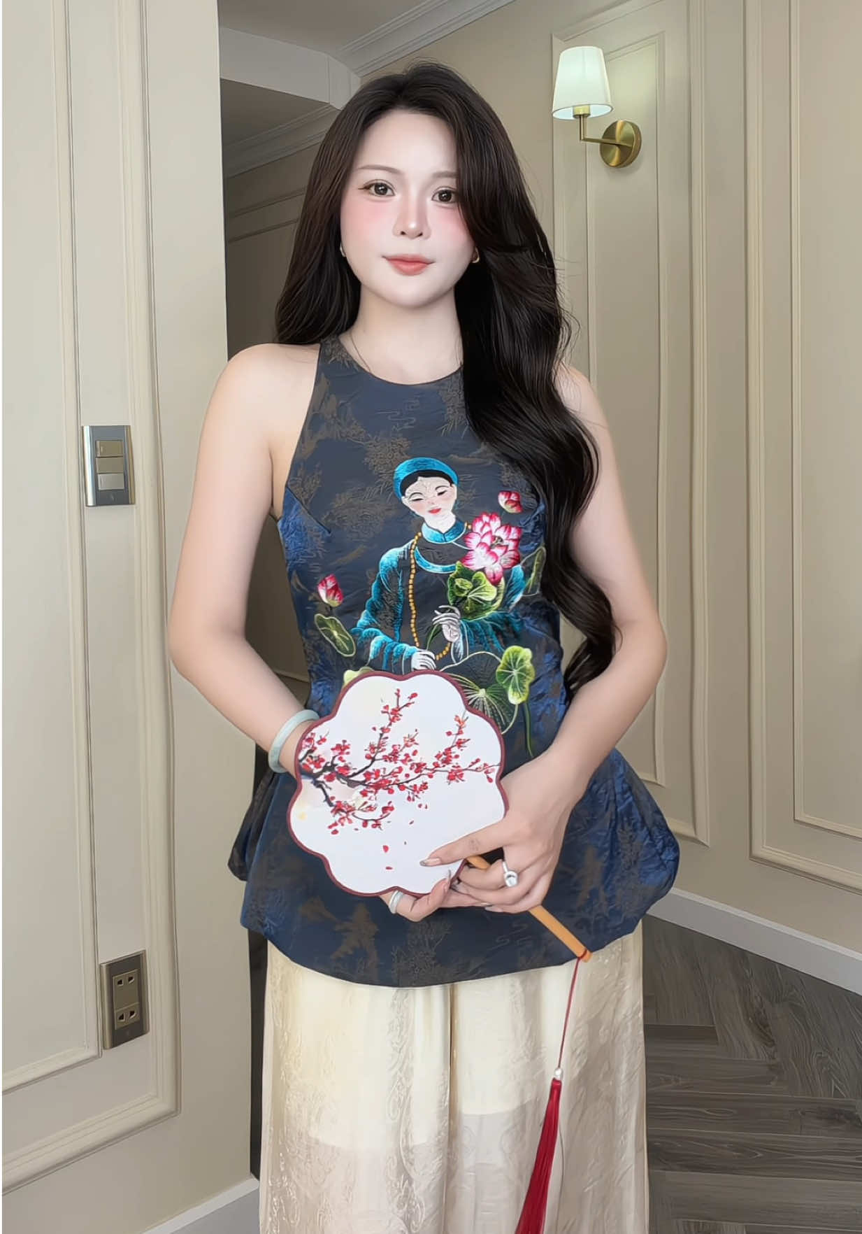 set lụa cao cấp #champhanreview #set #setlua 