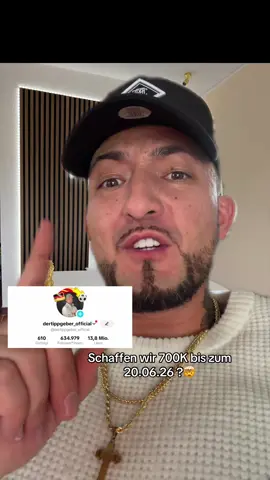 Schaffen wir es 700K bis zum 20.06.26 voll zu machen ?🫣🤯 Ich habe sowas geiles für euch geplant, ihr werdet Teil eines neuen Content Formats 😮‍💨 #community #tiktok #fyp #viral 