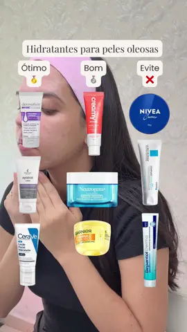 Pele oleosa precisa SIM de hidratação, use esses…  . . . #skincare #estetica #peleoleosa #peleacneica #dicasdebeleza 