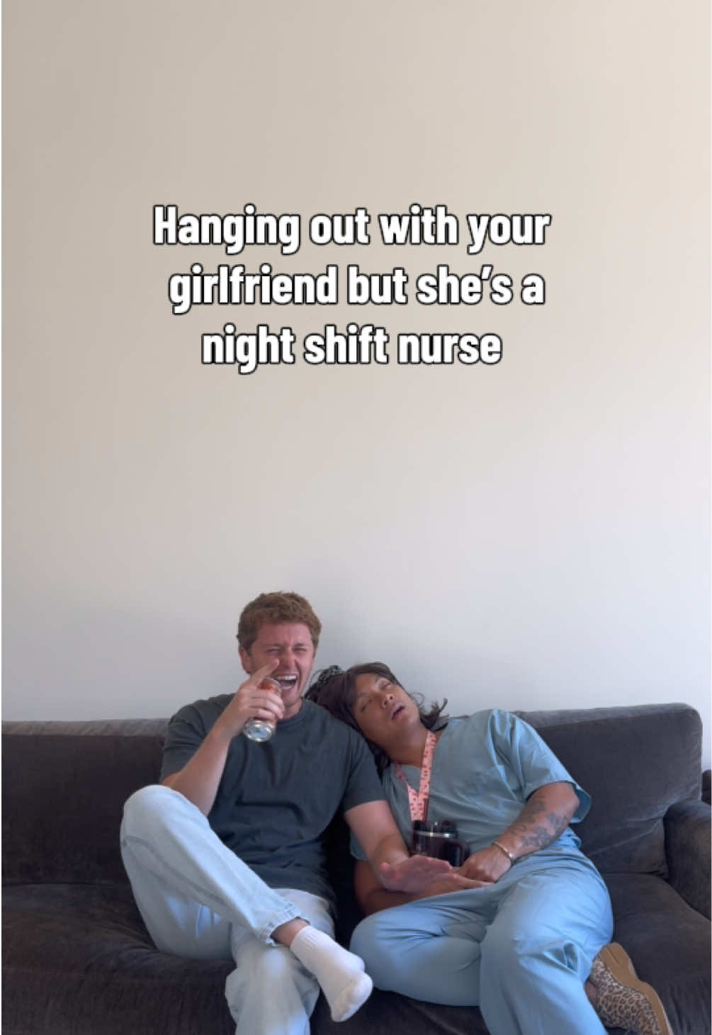 Night shift girlfriends come along for the ride @nurse.johnn - IB: @JUNNYAH #nursehumor #nurselife #icunurse #registerednurse #nursingstudent 