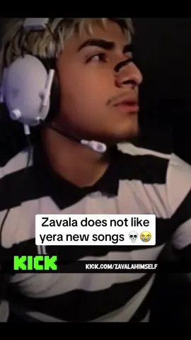 Zavala does not like yera new songs 💀😭 #fypシ #zavalahimself #yera 