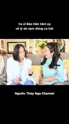 Ca sĩ Bảo Hân tâm sự lý do dừng ca hát #cuocsongMy #Vlog #thuynga #baohan #mcv 