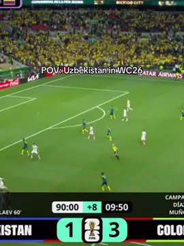 Надеюсь с ДР Конго не будет проблем😩|#uzb #wc26 