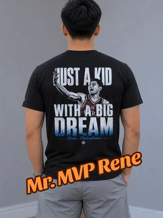 Tribute shirt to Mr MVP. Rene Baterbonia #rene #baterbonia #shirt 