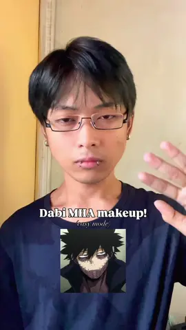 IG: chap.zer0  #makeup #makeuptutorial #dabicosplay #dabi #myheroacademia 