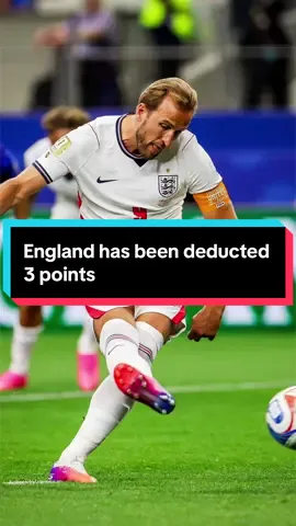 England has been deducted 3 points. #worldcup #england #kane #penalty 