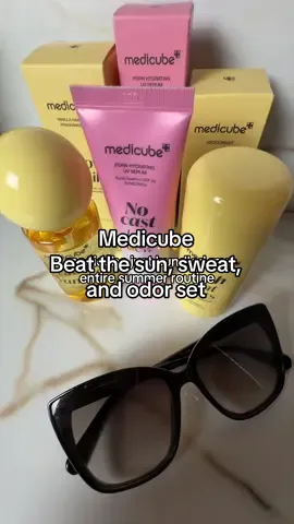 medicube just bundled my entire summer routine ☀️💛 vanilla & pistachio deodorant, glow vanilla hair + body mist, and the new no cast SPF 50 serum all in one bundle. if your account unlocked the deal too, i wouldn’t wait 👀 final price, shipping, and offers may vary by account and available promotions. check the product listing for current details. #medicube #dealsforyoudays #vanillaperfume #koreanskincare #tiktokshopsummerturnup @medicube global  