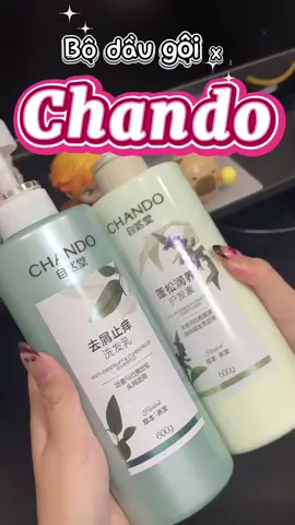 Mê mái tóc mềm mượt, bồng bềnh như Triệu Lộ Tư thì thử ngay bộ gội xả Chando nha ✨💆‍♀️ Tóc sạch, mềm và vào nếp hơn hẳn sau khi dùng! #Chando #trendingvideo #tocmuot #tocbongbenh #haircare   