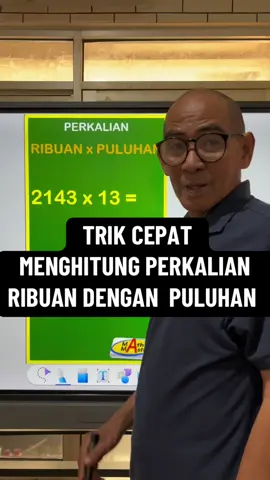TRIK CEPAT PERKALIAN RIBUAN DENGAN PULUHAN✨ Masih pusing saat mengerjakan soal seperti 2.345 × 12, 4.567 × 25, atau 8.123 × 15?  Jangan khawatir… Di video ini, Math Master Education akan membongkar TRIK CEPAT PERKALIAN RIBUAN DENGAN PULUHAN yang membuat hitungan panjang jadi jauh lebih mudah dan cepat💯 ✅ Perkalian angka besar tanpa ribet ✅ Cara cepat dan mudah dipahami ✅ Menghemat waktu saat ujian ✅ Cocok untuk SD, SMP, SMA, hingga UTBK Dengan memahami polanya, kamu bisa menghitung angka ribuan dalam hitungan detik✨ 🎯 Belajar lebih cerdas, bukan lebih lama! 📌 Simpan video ini untuk latihan nanti 📤 Bagikan ke teman yang ingin jago matematika #MathMaster #PerkalianRibuan #TrikPerkalian #PerkalianCepat #BerhitungCepat                           