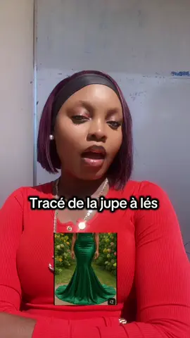 Tracé de la jupe à lés #congolaise🇨🇩 #tiktokfacile #rachystyle 