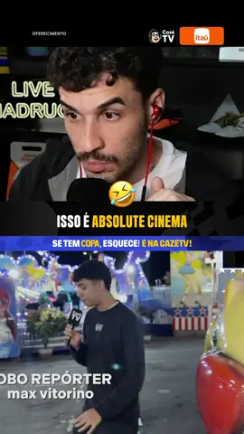 AQUI EU PERDI TUDO! 😂😂 O @Max_Vitorino foi às ruas para ver o que a galera pensa do Olise... Mas um Olise diferente 👀 #CopaNaCazéTV #LiveDaMadrugada #cztv17 #VideoPatrocinado #Itaú