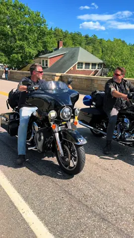 Laconia Bike Week 2026 Bikers riding near Weirs Beach in Laconia NH