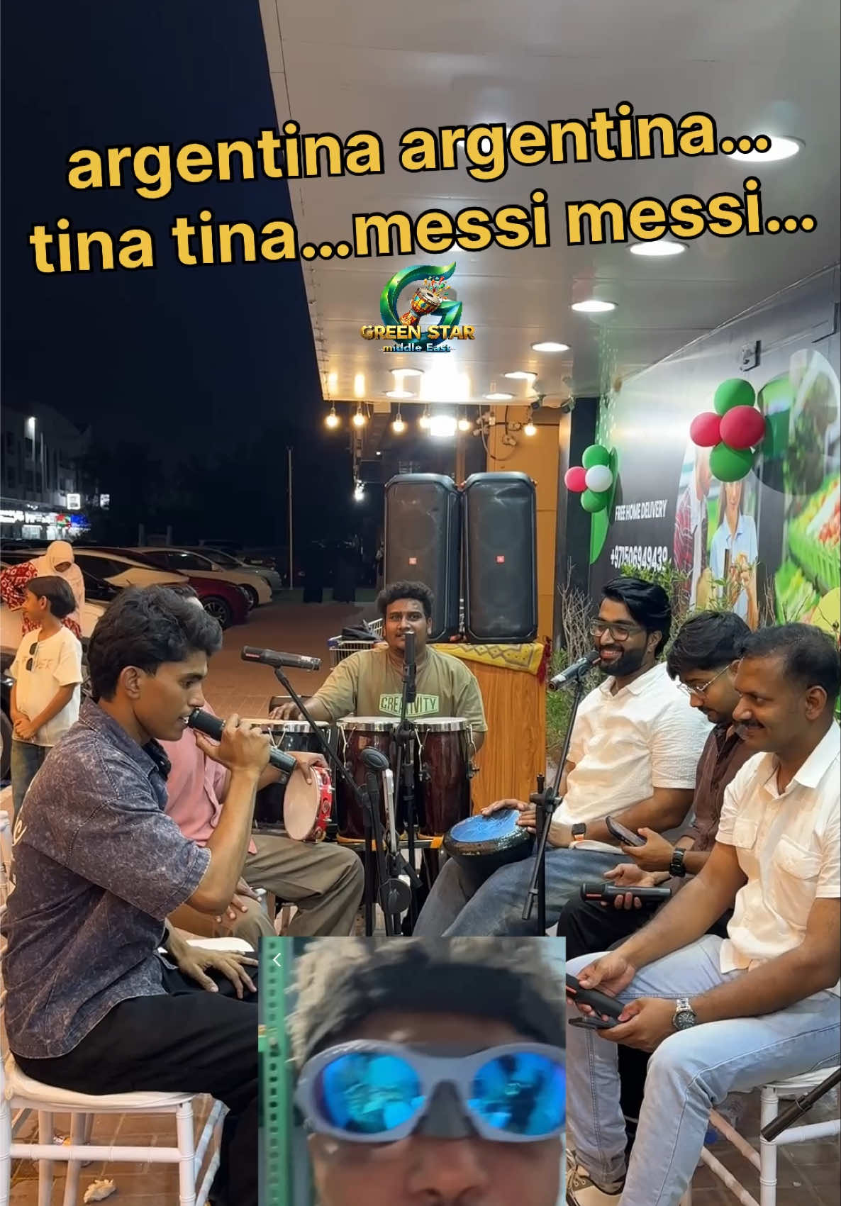 our version of the trending song. ✨ 🎶   Football Mania.….  Watch full video……CR7 #greenstarmiddleeast #fifa #messi #cr7 #kayimuttipatt 