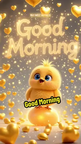 Good Morning. Start your day Good morning. Come what may Sunshine today. Good luck your way Sweet happiness. And smiles all day. Guten Morgen. #gutenmorgen #goodmorning #cuteanimals #chicken #lovemessage 