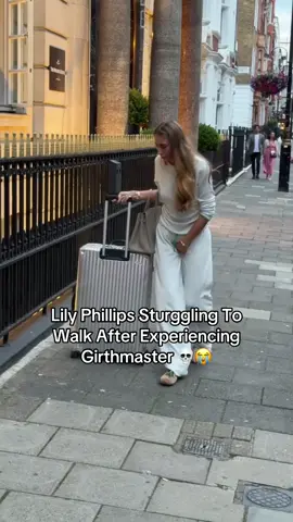 He isn’t called Girthmaster for nothing 🤷‍♂️ #lilyphillips #girthmaster 