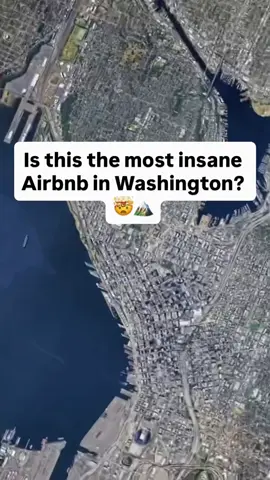 Is this the most insane Airbnb in WA state?  - - - - - - #washingtonstate #seattlelife #leavenworth #views #bestview 