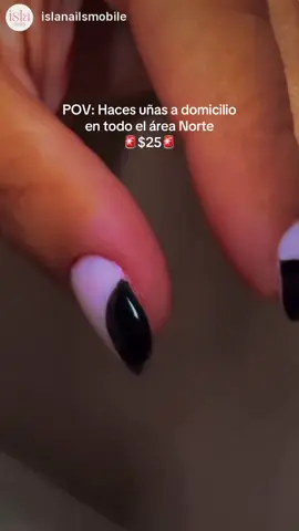 Tu señal para agendar tu cita conmigo!  No tienes que salir de tu casa, si eres mamá saco el tiempo necesario y por este mes tengo las manicuras combinadas por $25 🥰 Sígueme en IG: islanailsmobile  #uñasadomicilio #uñas #trendingnails #manicuracombinada #pr 