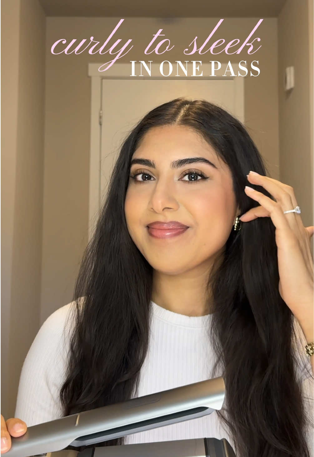 all in one hair tool? yes please ✨ so perfect for traveling & to straighten, curl, or get that blowout look with the @TYMO BEAUTY US Flaight Holo #tymobeauty #curlstymo #superbranddayDFYD #tymosbd #flaightholo 