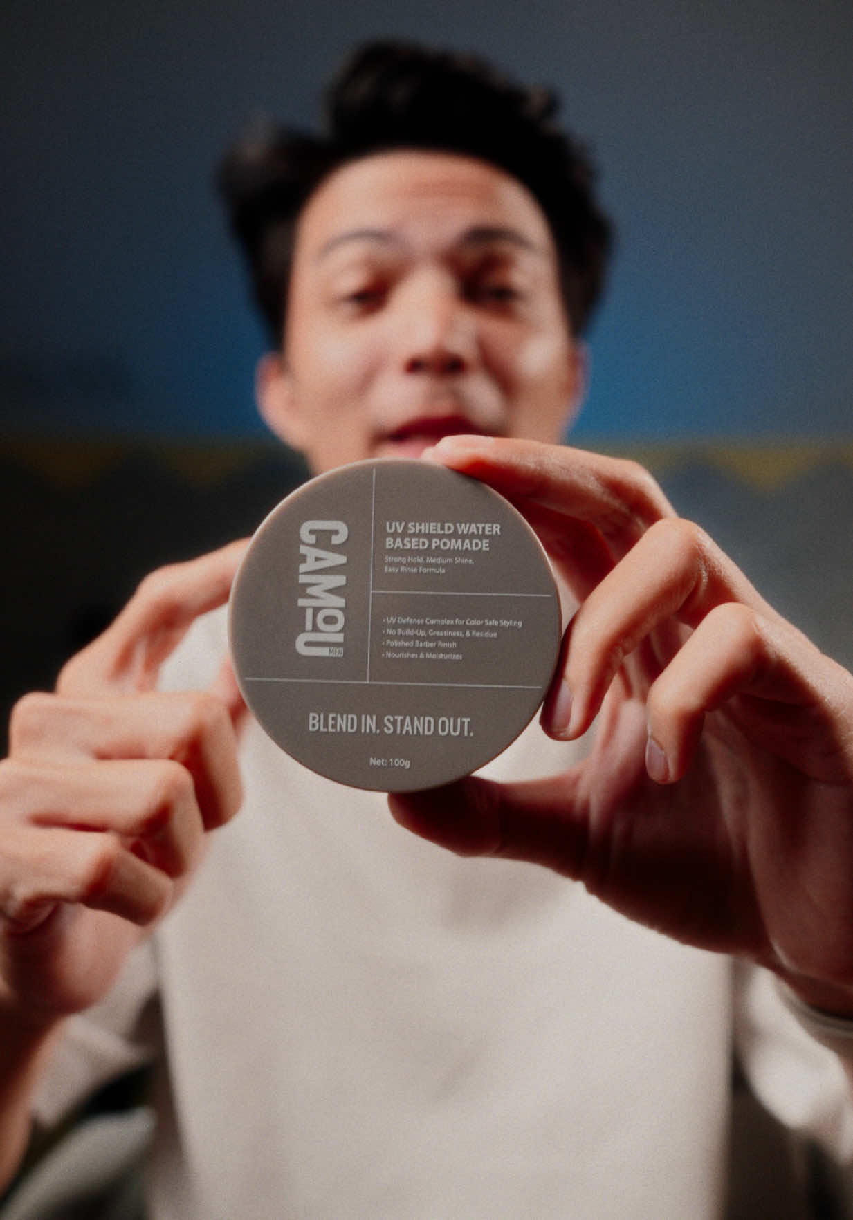 Alagaan ang buhok pero with hairstyle padin syempre haha @Camou for Men  #hairstyle #pomade #camouformen #haircare 
