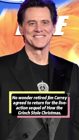 No wonder retired Jim Carrey agreed to return for the live-action sequel of How the Grinch Stole Christmas. Taylor Momsen revealed the real reason behind it.#JimCarrey#TaylorMomsen#howthegrinchstolechristmas#usa#fyp 