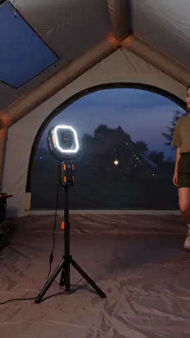 Stay cool anywhere with this versatile OGERY camping fan! 🏕️ Perfect for your tent, bedroom, or travel adventures. With a powerful 30000mAh rechargeable battery, you get long-lasting comfort. Enjoy the convenient detachable tripod, 270° pivot, and integrated LED lights for ultimate functionality. Plus, control it all with the remote! It's a 4-in-1 cordless wonder that's also a shaking head desk fan. Don't miss out on staying comfortable this season. Tap to shop! #campingfan #portablefan #DealsForYouDays #AIGC #Moras