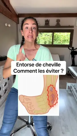 Je te montre comment éviter la récidive d’entorse de cheville en venant faire des petits exercices de renforcement et de proprioception (c’est à dire d’équilibre).