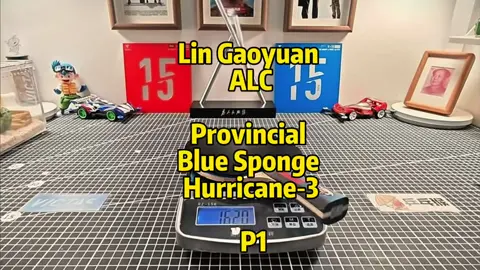 Blade: Butterfly Lin Gaoyuan ALC Forehand: Provincial Blue Sponge Hurricane-3 Backhand: P1 #TableTennis #LinGaoyuanALC #PingPong #TableTennisGear