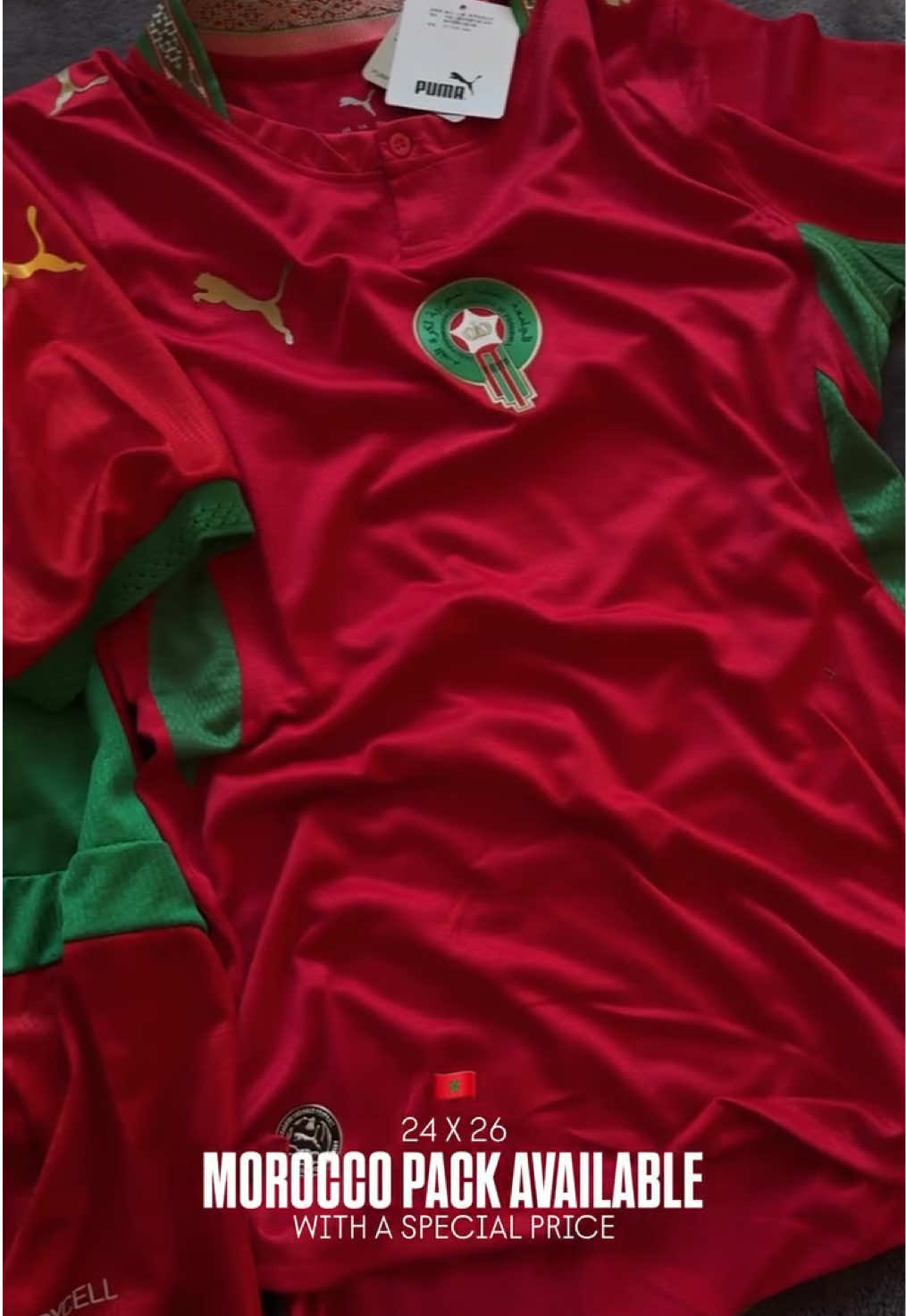 Morocco 2026 home jersey 🇲🇦 S / M / L / XL / XXL Livraison Partout au Maroc 🇲🇦 . . . . #jersey #maroc #football #worldcupcelebraicetion #creatorsearchinsights 