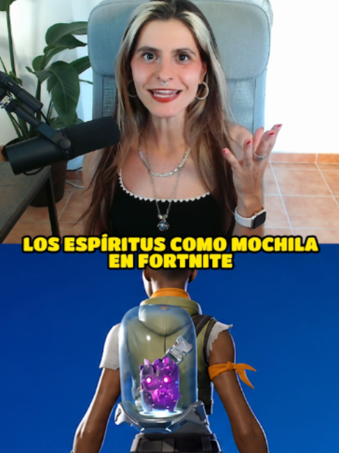LOS ESPÍRITUS COMO MOCHILA EN FORTNITE ✅👾 #fortnite #fortniteclips #novedadesfortnite #noticiasfortnite