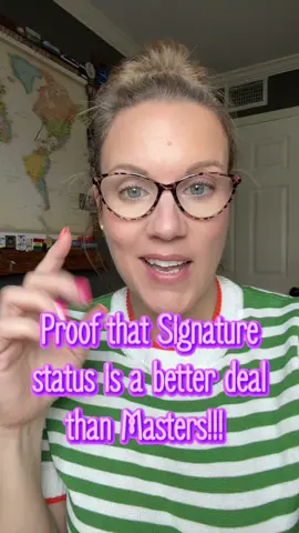 This is shocking. The signature and masters offers are often the same!! Cruise club Royale tips. I have always told yall that masters wasn’t worth it. And now it REALLY isn’t!! And honestly I only have it because I cruise sooo much. But dang they really don’t want any masters I guess?! #cruisetips #royalcarribean #cruiseoffers 