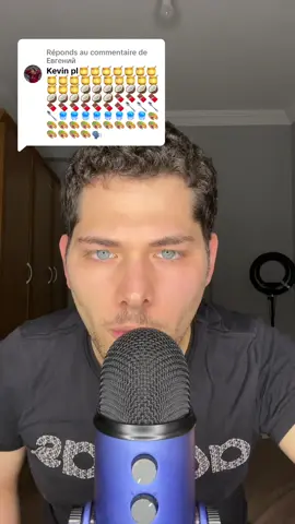 Réponse à @Евгений #asmr #emojichallenge #fyp 
