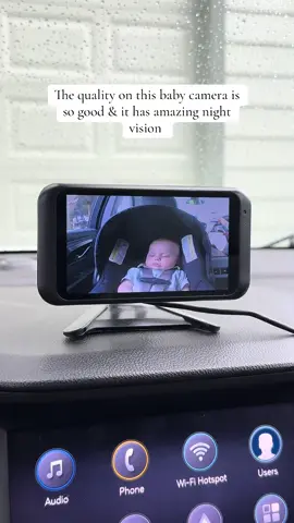 The best quality! Will always recommend this one to the new mamas 🤍✨ #babycamera #carcamera #babyvue  #babymusthaves 